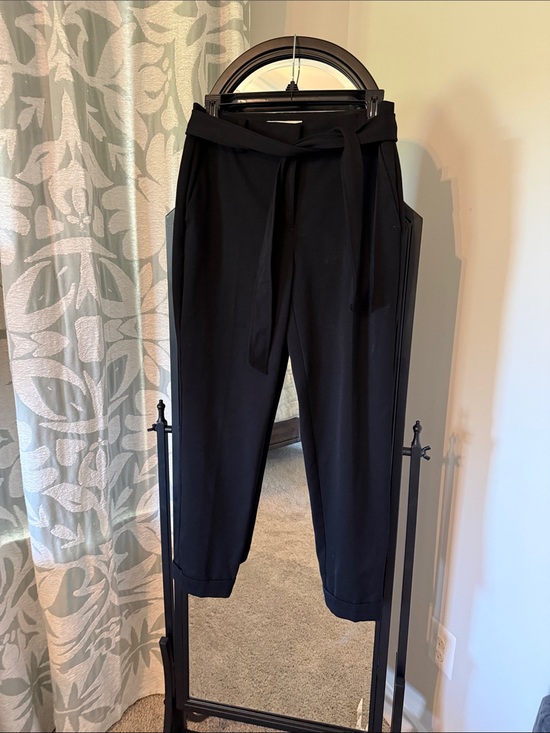 LOFT Pants - LOFT Black Paperbag Waist Dress Pants